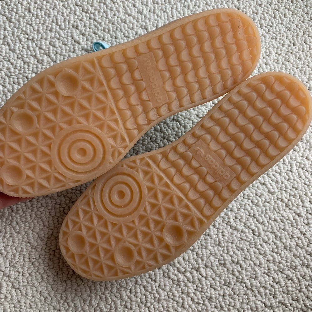 NWT Adidas Sambae shoes, icy blue - Picture 9 of 12